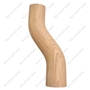 WHF122-HB-3LS S Shape 3'' Left Red Oak