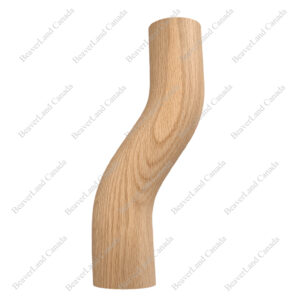 WHF122-HB-3RS S-Shape 3'' Right Red Oak