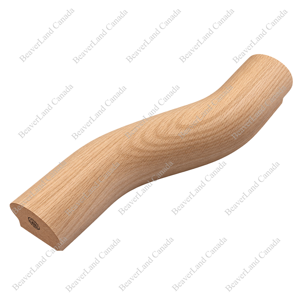 WHF122-HB-3RS S-Shape 6'' Right Red Oak - Image 3