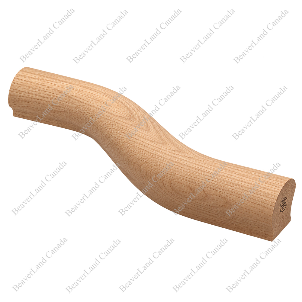 WHF122-HB-3RS S-Shape 6'' Right Red Oak - Image 4