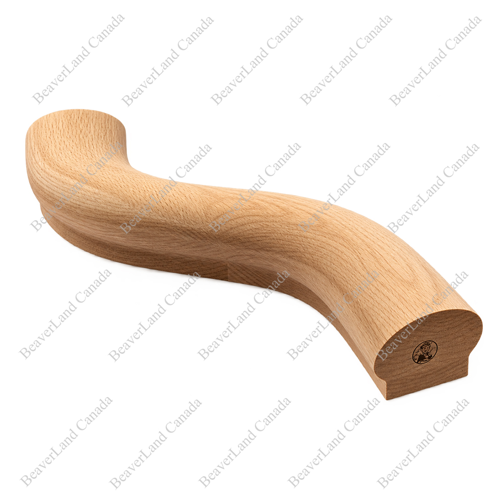 WHF122-HB-6LS S Shape 6'' Left Red Oak - Image 5