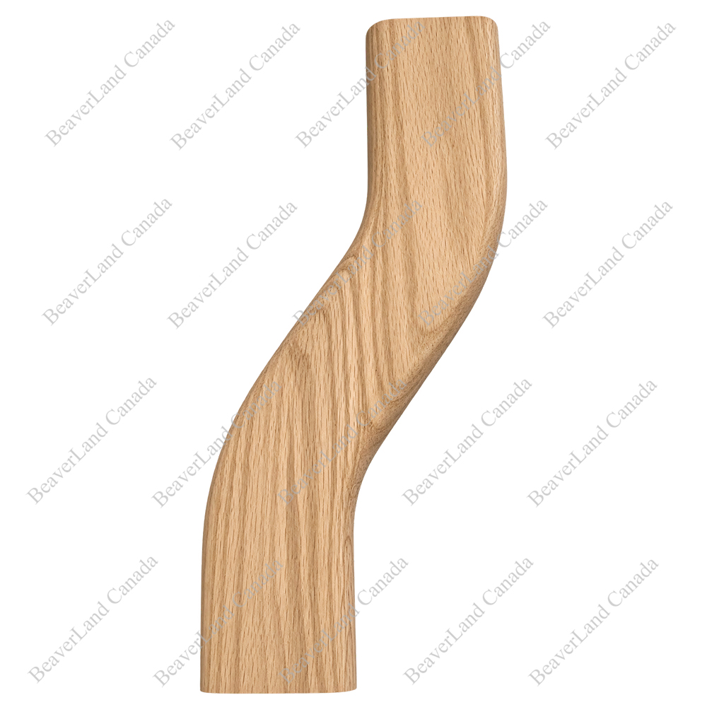 WHF122-HG-3RS S Shape 3'' Right Red Oak