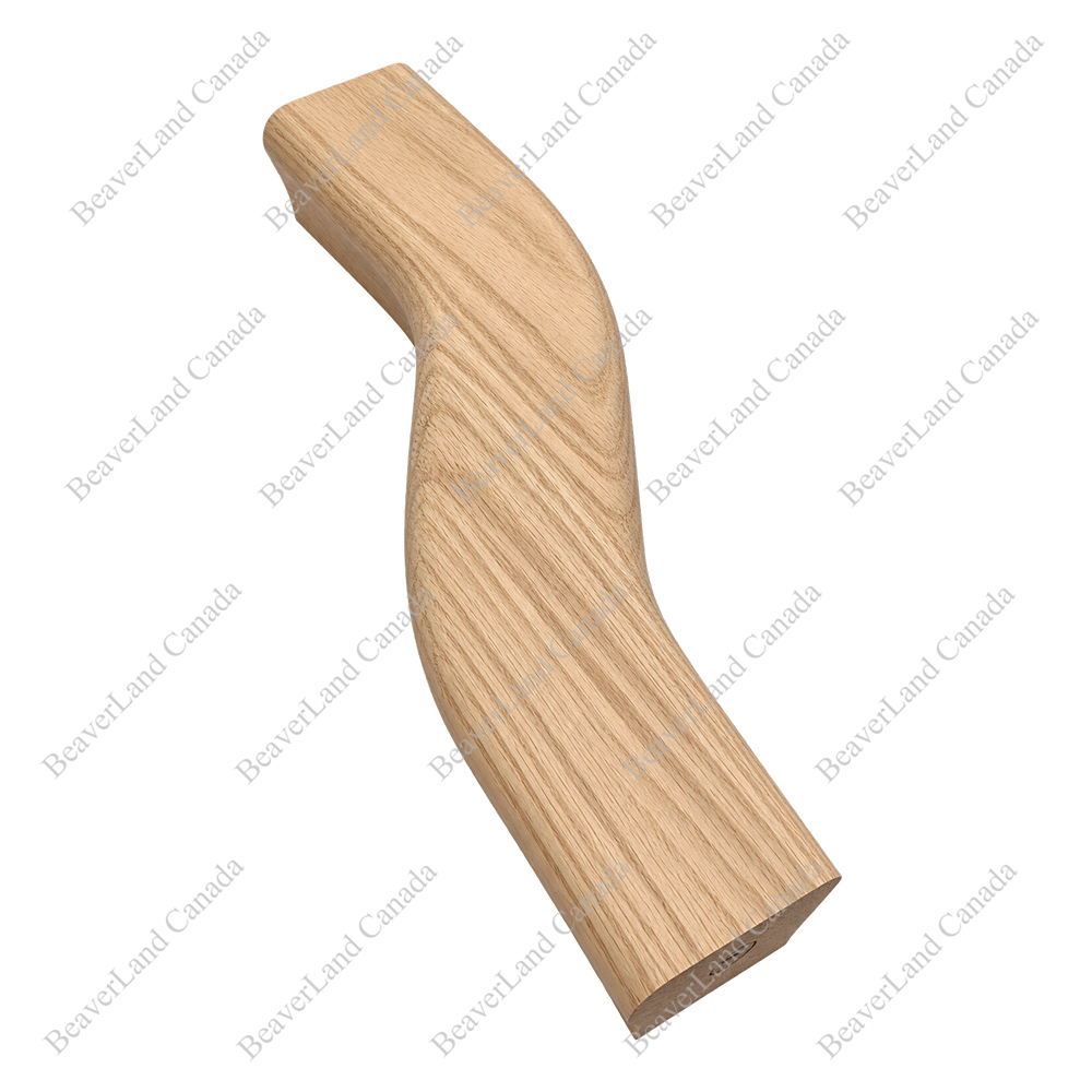 WHF122-HG-3RS S Shape 3'' Right Red Oak - Image 4