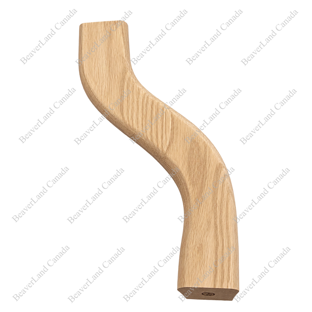 WHF122-HG-6LS S Shape 6'' Left Red Oak