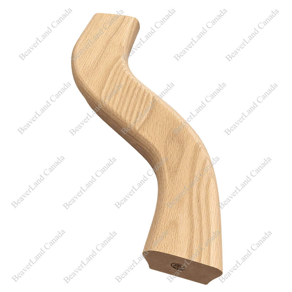 WHF122-HG-6LS S Shape 6'' Left Red Oak - Image 4