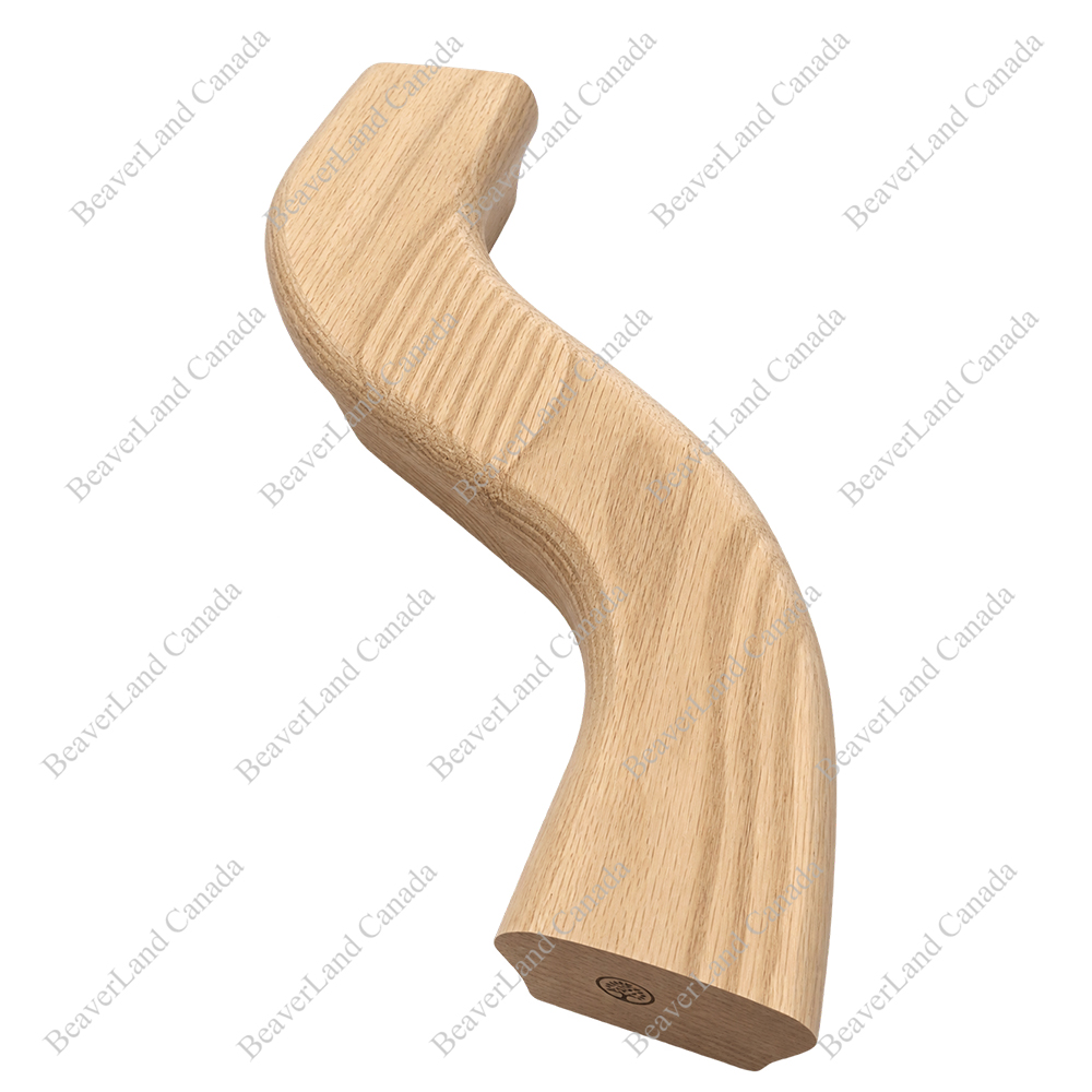 WHF122-HG-6LS S Shape 6'' Left Red Oak - Image 5