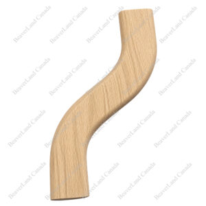 WHF122-HG-6RS S Shape 6'' Right Red Oak