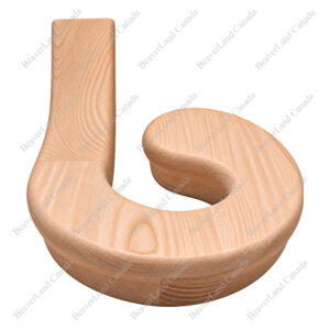 WHF135-HG-35 Volute Right Red Oak