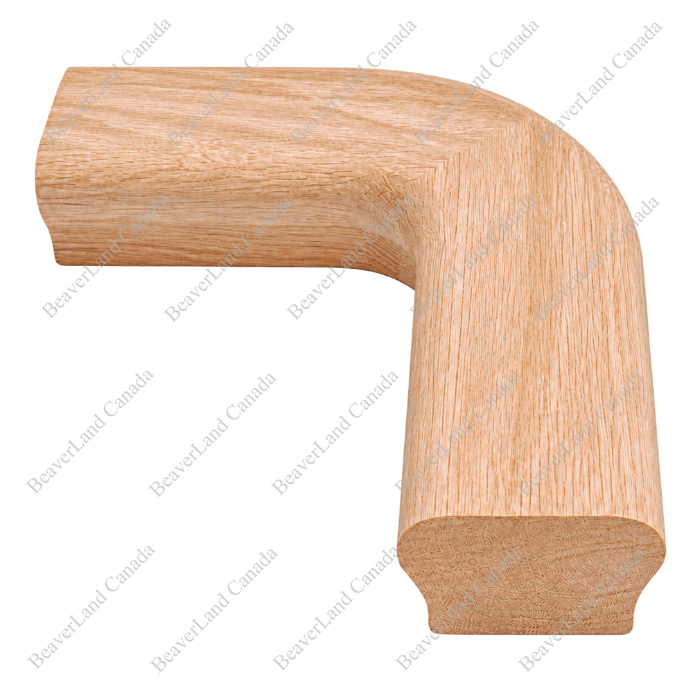 WHF111-HR-11 90 Degree Red Oak