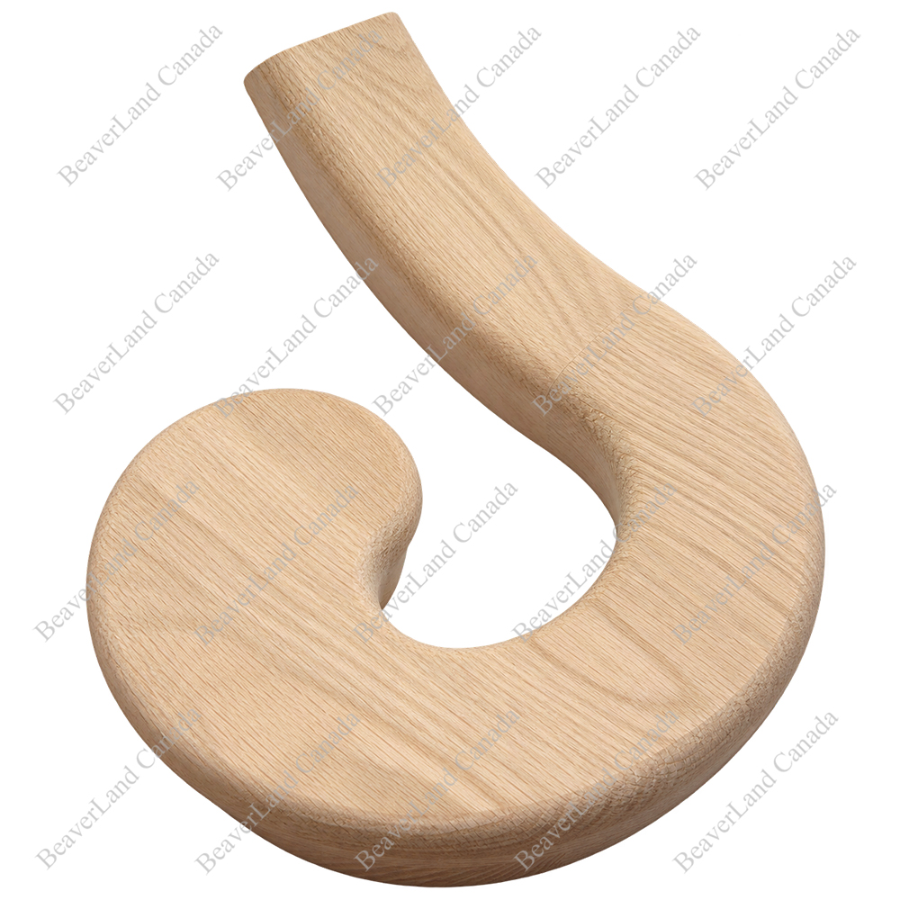 WHF130-HR-30 Volute Left Red Oak - Image 3