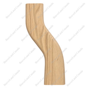 WHF122-HR3LS S Shape 3'' Right Red Oak