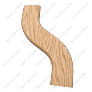 WHF122-HR-6LS S Shape 6'' Left Red Oak