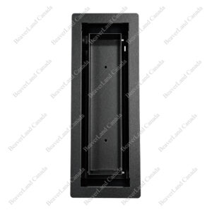 FM601-FFVB0310 Top Cap Flush Mount Fit 3''*10''Metal Black
