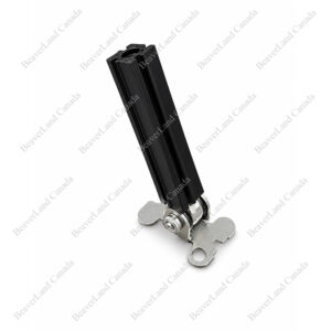 IBS101-VBI Bottom Angle Insert Set Fit 1/2'' Square Metal Balusters (Screw not included)