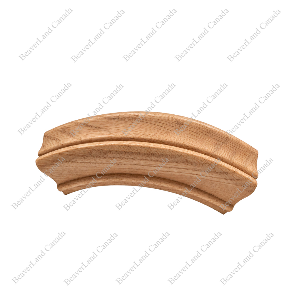 WHF113-HA-13 Curve Down Red Oak
