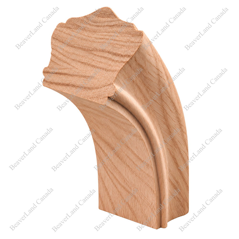 WHF113-HA-13 Curve Down Red Oak - Image 2