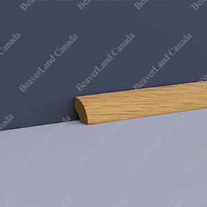 QR502 Flexible Quarterround natural oak 3/4'' (Sell By Feet, 40ft/roll)