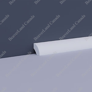 QR501 Flexible Quarterround White 3/4'' (Sell By Feet, 40ft/roll)