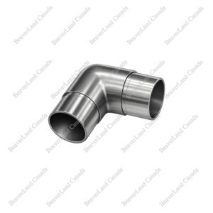 CHF102 Metal Curve Elbow  1-1/2'' Diameter Stainless Steel